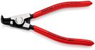 KNIPEX 46 21 A11 Circlip Pliers for external circlips on shafts plastic coated black atramentized 125 mm