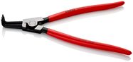 KNIPEX 46 21 A41 Circlip Pliers for external circlips on shafts plastic coated black atramentized 300 mm