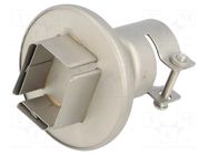 Nozzle: hot air; QFP100,QFP64,QFP80; 23.4x18.1mm; H-Q1420 THERMALTRONICS