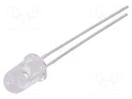 LED; red; 5mm; 2900÷5400mcd; 30°; Front: convex; 1.6÷2.5VDC LUCKYLIGHT