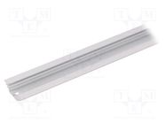 Profiles for LED modules; white; L: 2m; TRIO10; aluminium; 45° TOPMET