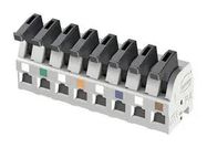 TERMINAL BLOCK, WTB, 8POS, 28-16AWG