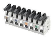 TERMINAL BLOCK, WTB, 8POS, 28-16AWG