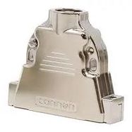 BAND TIED BACKSHELL, 180DEG, 15POS, ALUM