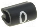 Markers; Marking: 0; 2÷3.2mm; PVC; black; -45÷70°C; leaded TE Connectivity