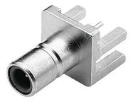 RF/COAXIAL, SMB JACK, STRAIGHT, 50 OHM, SOLDER