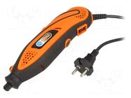 Miniature drill; 135W; 10000÷32000rpm; 230VAC; 1.8m PG TOOLS