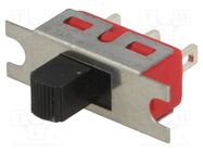 Switch: slide; Pos: 2; SPDT; 2A/250VAC; 5A/28VDC; ON-ON; screw type 