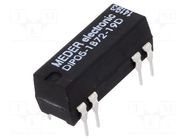 Relay: reed switch; SPST-NC; Ucoil: 5VDC; 1A; max.200VDC; 50mW; PCB MEDER