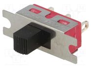 Switch: slide; Pos: 2; SPDT; 2A/250VAC; ON-ON; screw type; -30÷85°C IC SWITCHES