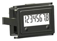 HOUR METER, 300VAC, 0.1S-9999999.9H