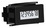 HOUR METER, 300VAC, 0.1S-9999999.9H