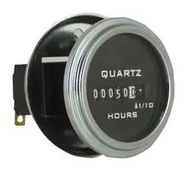 HOUR METER, 80VDC, 0S-99999.9H