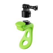 Telesin multifunctional silicone mount for sports cameras (green), Telesin