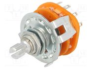 Switch: rotary; Pos: 6; 0.3A/125VAC; Poles number: 1; 30°; -20÷70°C NINIGI