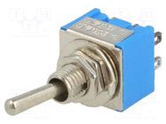 Switch: toggle; Pos: 3; DP3T; ON-OFF-ON; 3A/250VAC; -25÷85°C 