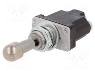 Switch: toggle; Pos: 3; SP3T; ON-OFF-ON; 6A/230VAC; 20A/28VDC; NT HONEYWELL