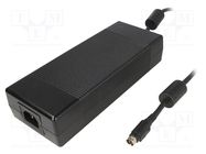 Power supply: switching; 20VDC; 11A; Out: KYCON KPPX-4P; 220W; 92% 