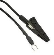 GROUND LEAD, STANDARD, CROCODILE CLIP