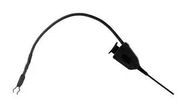 GROUND LEAD, MINI CLIP, 110MM