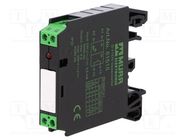 Relay: installation; monostable; NO; Ucoil: 230VAC; 5A; max.300VDC 