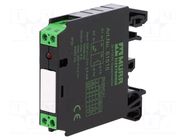 Relay: installation; monostable; NO; Ucoil: 230VAC; 5A; max.300VDC MURRELEKTRONIK