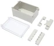 ENCLOSURE, MULTIPURPOSE, ABS, PC, GREY