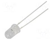 LED; RGB; 5mm; blinking,tricolour; 30°; 3÷5.5VDC; 20mA LUCKYLIGHT