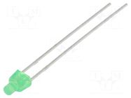 LED; green; rectangular; 4x2.8mm; 8mcd; 70°; Front: flat; 20mA KINGBRIGHT ELECTRONIC