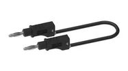 STACK 4MM BANANA PLUG-PLUG, 60V, 12A, 1M