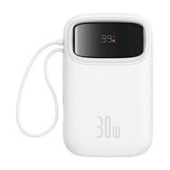 Baseus QPow 2 10000mAh 30W powerbank (white), Baseus