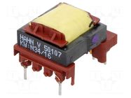 Transformer: impulse; 24V; 5V; power supply; 21.5x18x13.8mm; 5W HAHN