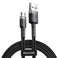 Baseus Cafule Cable CAMKLF-BG1 USB-A / micro USB 2.4A 1 m - black-gray, Baseus