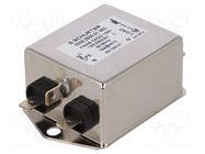 Filter: anti-interference; single-phase; 250VAC; Ioper.max: 16A SCHURTER