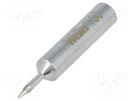 Tip; narrow spade; 0.4x0.15mm; for  soldering iron WELLER