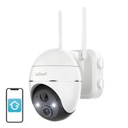 Wireless 3MP WiFi outdoor camera ieGeek ZS-GX1S white 5200mAh, ieGeek