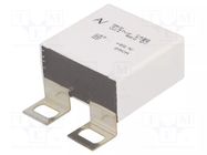 Capacitor: polypropylene; 0.47uF; 850VDC; 550VAC; Ioper.max: 1A KEMET