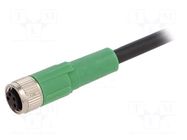 Cable: for sensors/automation; M8; PIN: 4; straight; 1.5m; plug PHOENIX CONTACT