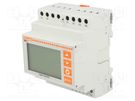 Meter: network parameters; for DIN rail mounting; LCD; DMG; 1A,5A LOVATO ELECTRIC