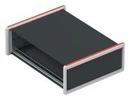 CASE, DESKTOP, ALUMINIUM, 2U, 28HP