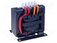 Transformer: mains; 160VA; 230VAC; 42V; Leads: terminal block; IP00 