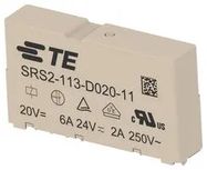 SAFETY RELAY, SPST-1NO/1NC, 20V/6A