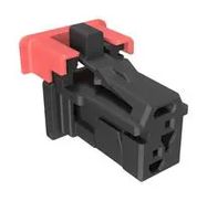 CONN HOUSING, RCPT, 2POS, 1.27MM, BLACK