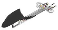 RF ANTENNA, 6 TO 7.125GHZ, 8.2DBI