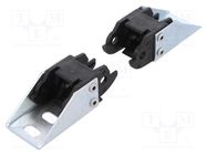 Bracket; MEDIUM; for cable chain; 300015040,300015060,300015080 BREVETTI