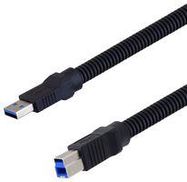 USB CABLE, 3.0 A-B PLUG, 1.5M, METALLIC