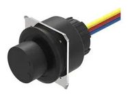 ACTUATOR,22.3 MM,25 MM, ROUND, BLAC