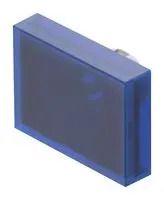 LENS, 24 MM X 18 MM, ILLUMINATIVE, BLUE,