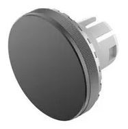 LENS, 19.7MM, ROUND, ALUMINIUM, BLACK