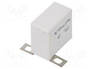 Capacitor: polypropylene; 0.33uF; ESR: 7.2mΩ; ±10%; -40÷85°C; C4B KEMET